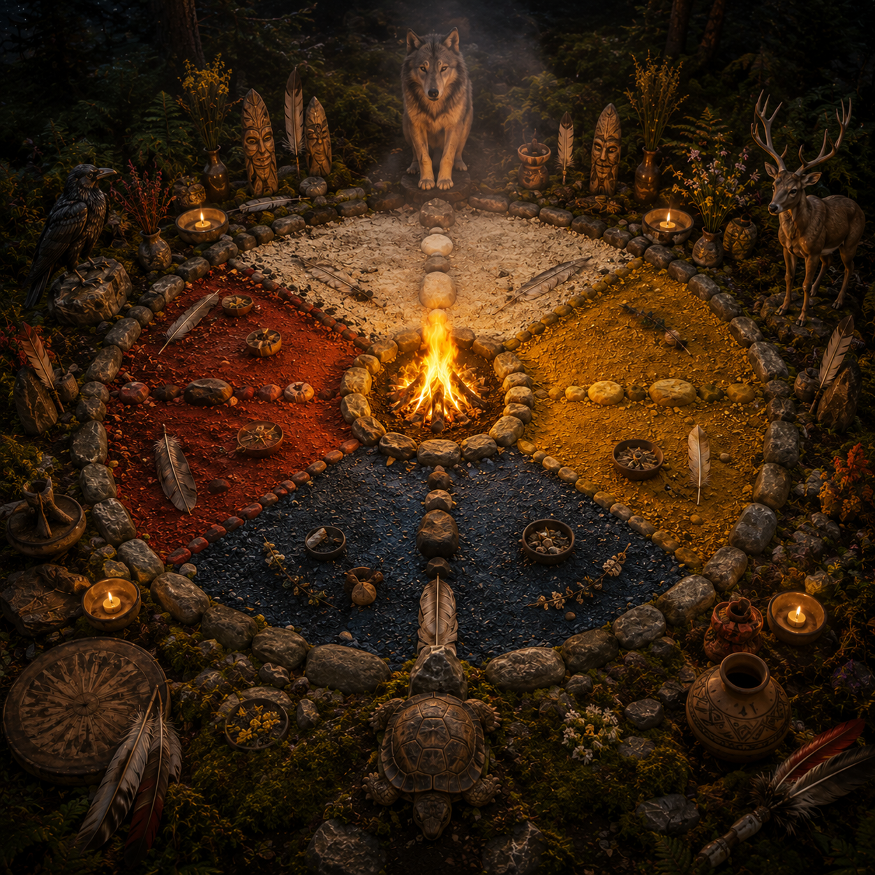 Medicine Wheel Teachings - Monthly Medicine Circle with Dakota Earth Cloud Walker